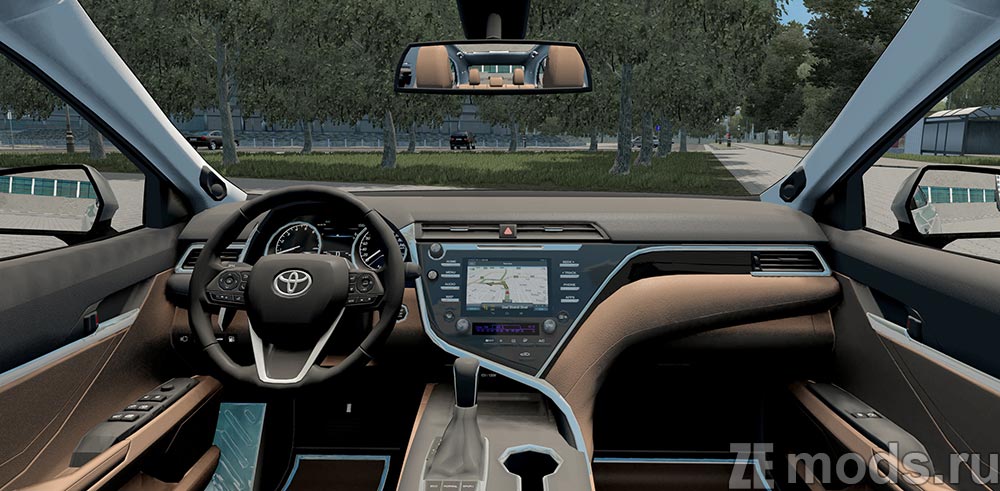 Toyota Camry XV70 2.5 mod for City Car Driving 1.5.9.2