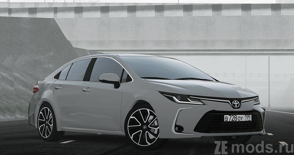 Toyota Corolla Sedan 2019 for City Car Driving 1.5.9.2