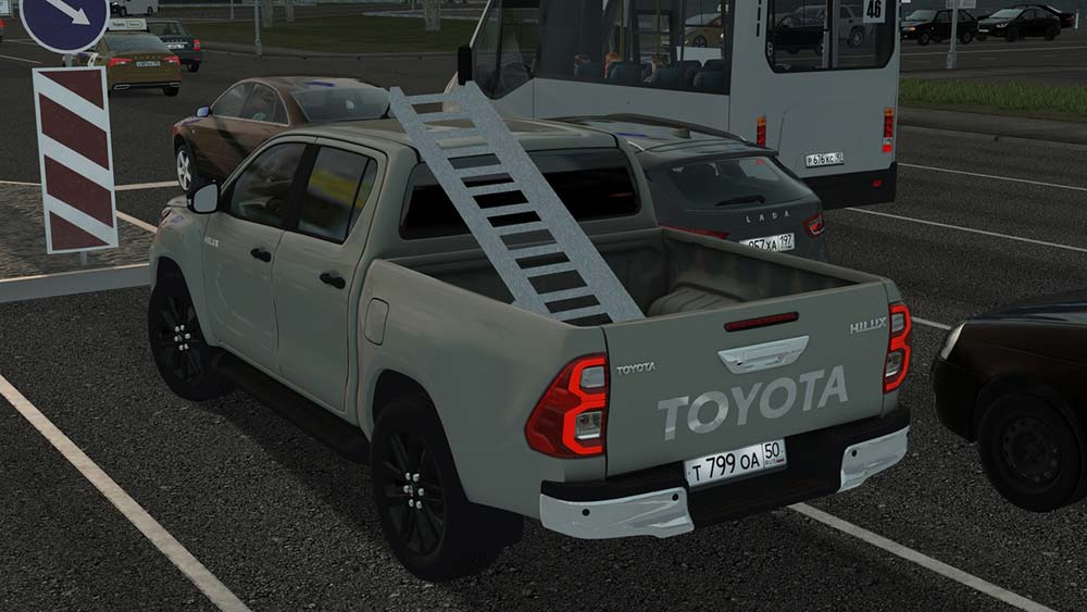Toyota HiLux SR5 mod for City Car Driving
