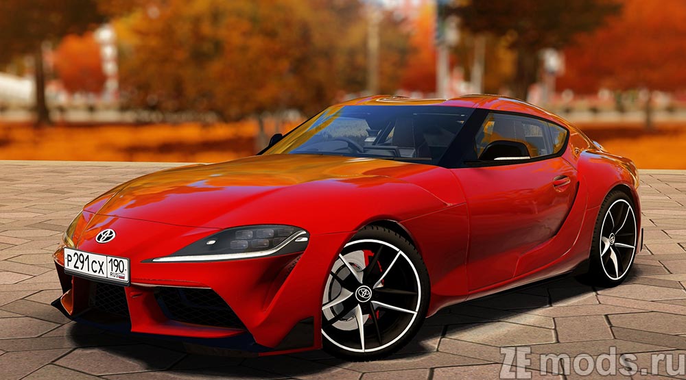 Toyota Supra A90 2019 for City Car Driving 1.5.9.2