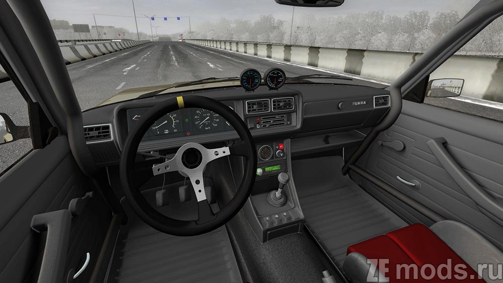 VAZ 2107 v2 mod for City Car Driving 1.5.9.2