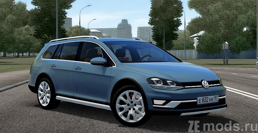 Volkswagen Golf Alltrack 2015 for City Car Driving 1.5.9.2