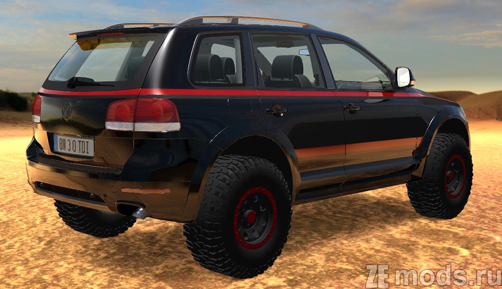 Volkswagen Touareg Off-road mod for Assetto Corsa