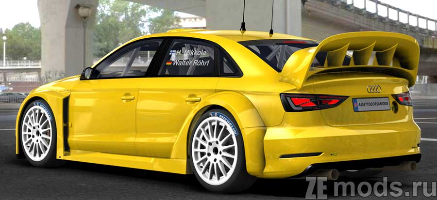 Audi S3 Rally mod for Assetto Corsa