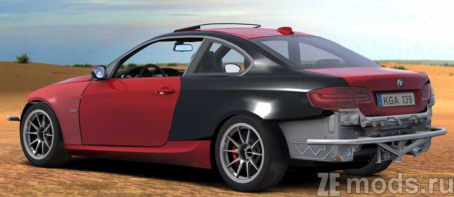 BMW E92 1JZ Drift Missile mod for Assetto Corsa