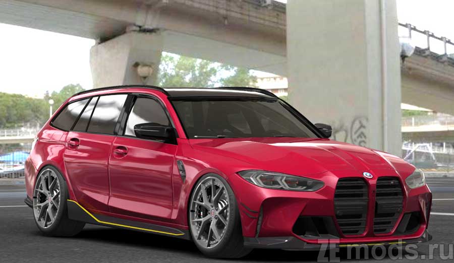BMW M3 Competition Touring Tuned for Assetto Corsa