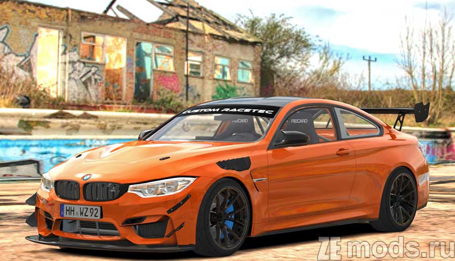 BMW M4 Competition Ring Tool for Assetto Corsa