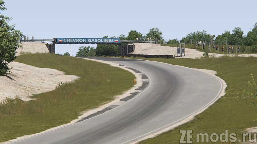 "Bridgehampton Race Circuit" map mod for Assetto Corsa