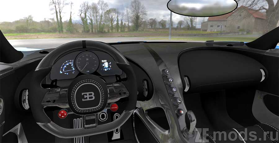 Bugatti Divo mod for Assetto Corsa