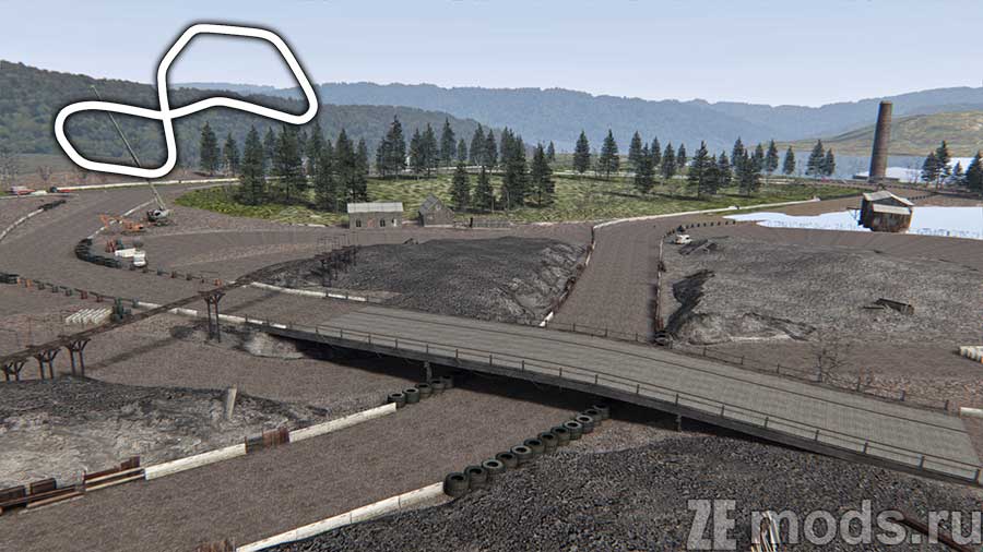 "DiRT3 - Smelter" map for Assetto Corsa