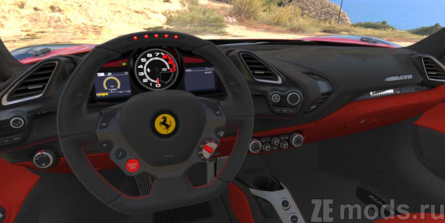 Ferrari 488 GT EVO Street mod for Assetto Corsa