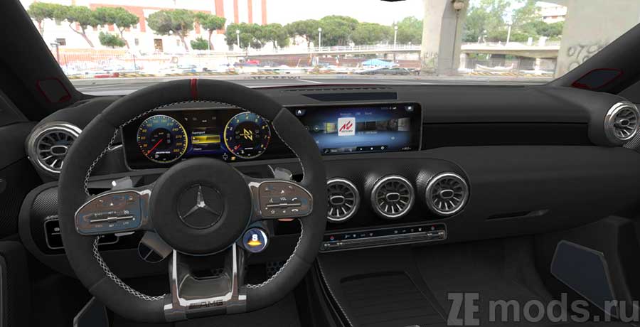 Mercedes-Benz A45s Brabus mod for Assetto Corsa