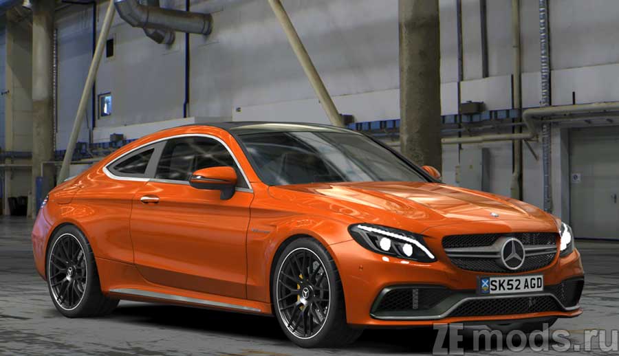 Mercedes-Benz C63s AMG 2016 for Assetto Corsa