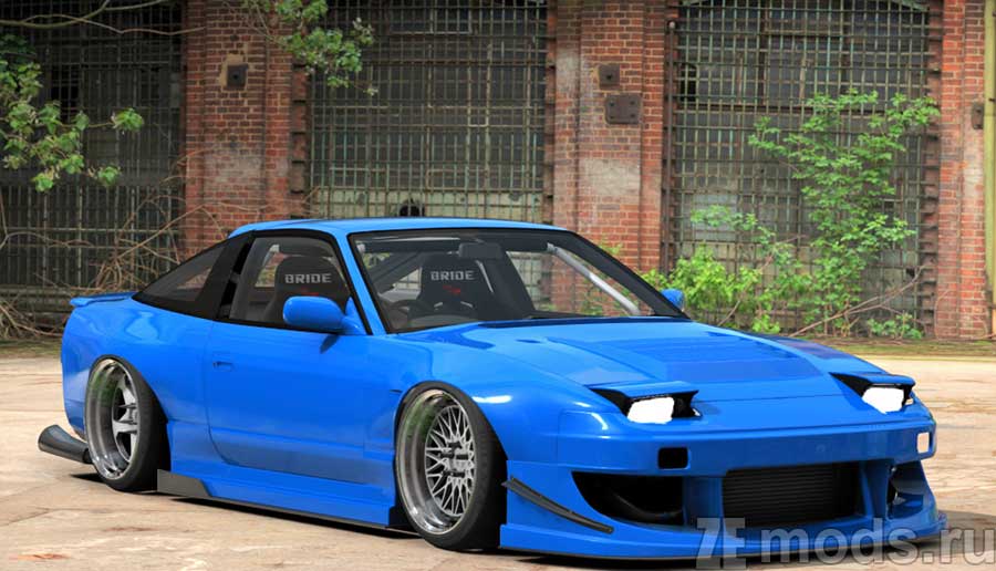 Nissan 180SX RPS13 Works9 for Assetto Corsa
