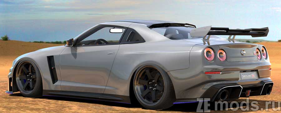 Nissan GTR R36 Concept mod for Assetto Corsa