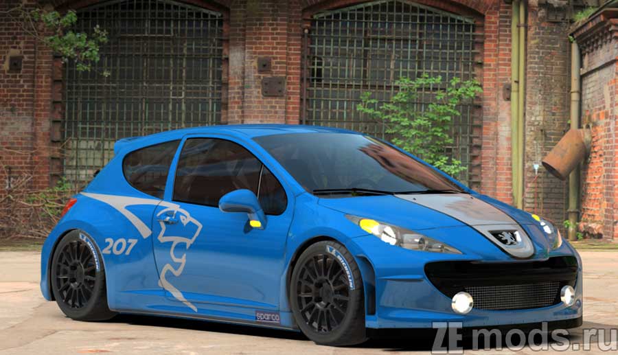 Peugeot 207 Rcup for Assetto Corsa