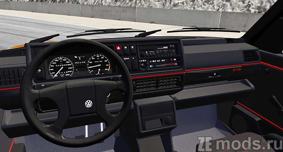 Volkswagen Jetta MK2 mod for Assetto Corsa