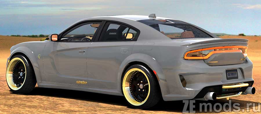 WRDZ Dodge Charger SRT Hellcat RedEye Widebody mod for Assetto Corsa