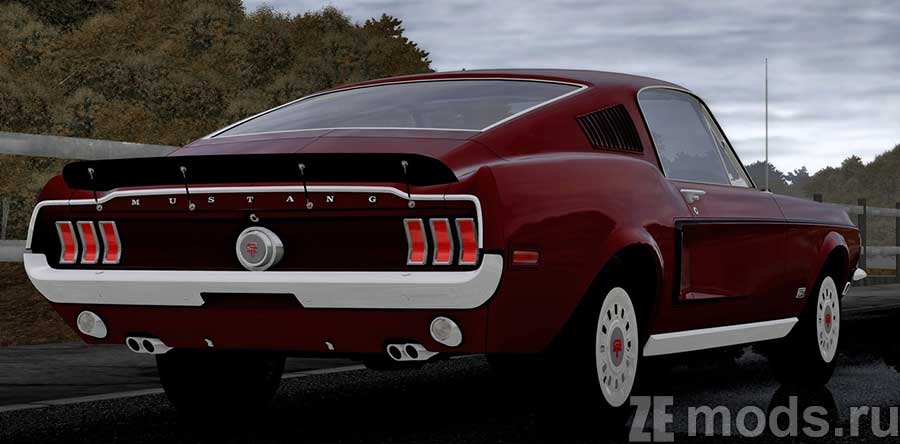 Ford Mustang 2+2 Fastback mod for City Car Driving 1.5.9.2