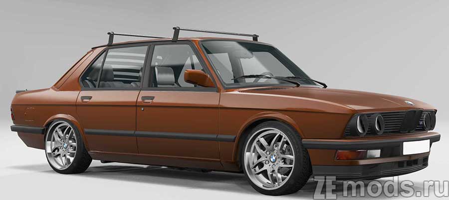 BMW 5-series E28 mod for BeamNG.drive