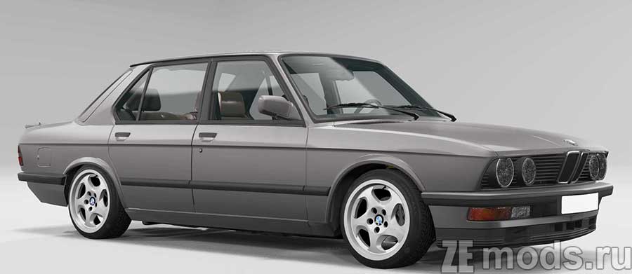 BMW 5-series E28 mod for BeamNG.drive