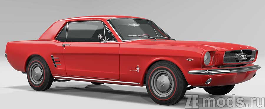 Ford Mustang GT 1965 mod for BeamNG.drive