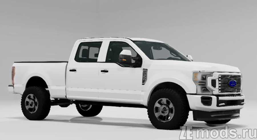 Ford Super Duty 2021 mod for BeamNG.drive