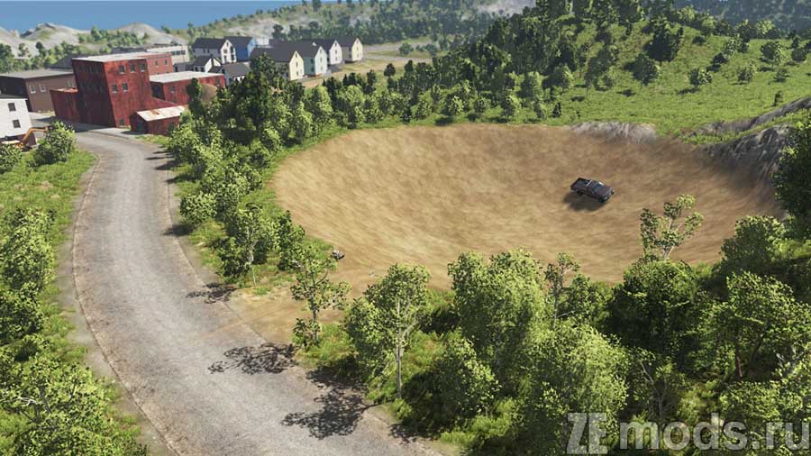 "Gull Coast" map mod for BeamNG.drive