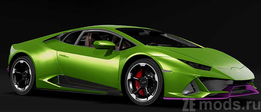 Lamborghini Huracan mod for BeamNG.drive