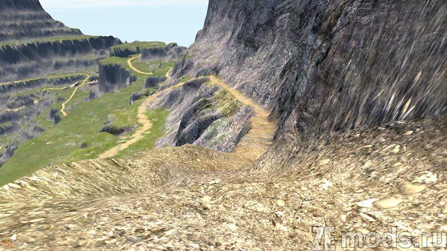 "Leap Of Death" map mod for BeamNG.drive