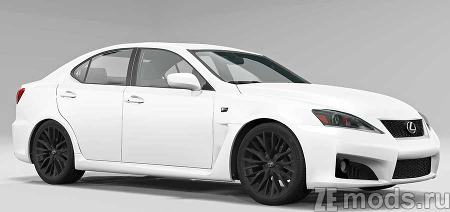 Lexus IS F mod for BeamNG.drive