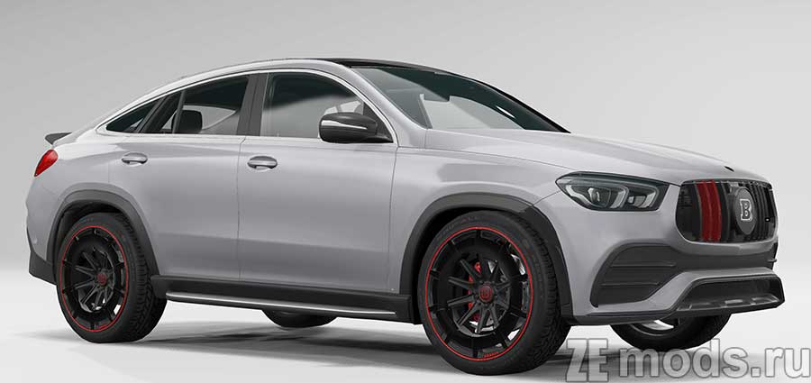 Mercedes-Benz GLE Coupe mod for BeamNG.drive