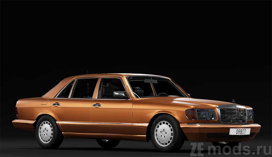 Mercedes-Benz W126 for BeamNG.drive