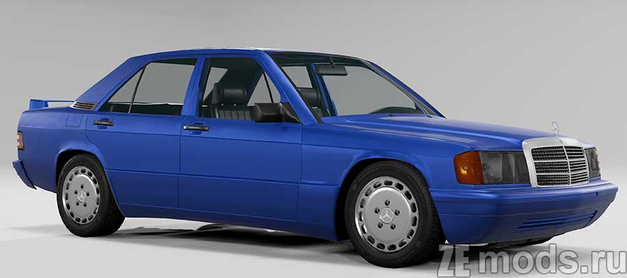 Mercedes-Benz W201 mod for BeamNG.drive