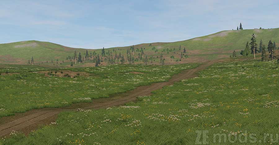 "Natural Playground" map for BeamNG.drive
