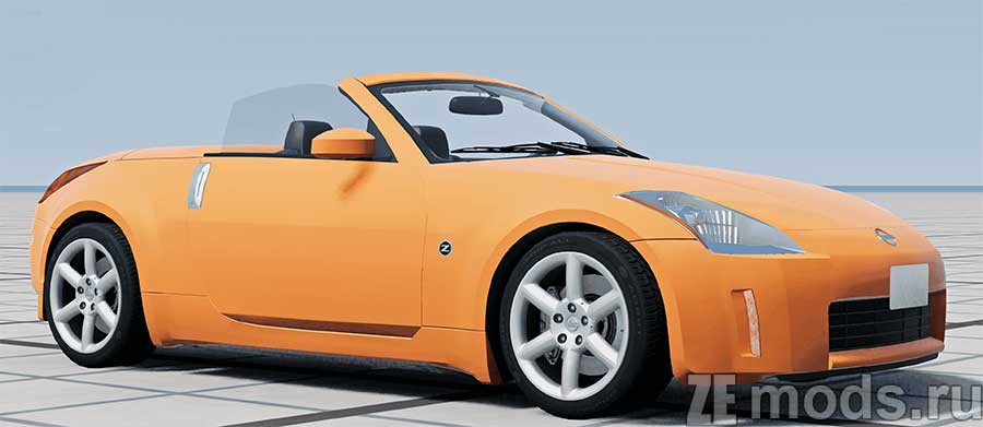 Nissan 350Z mod for BeamNG.drive