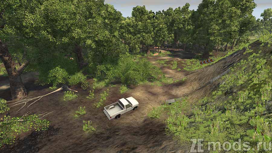 "Off-Road Trials" map for BeamNG.drive