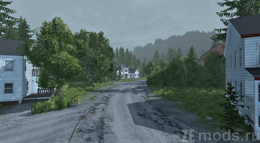 "Rally Forest" map for BeamNG.drive