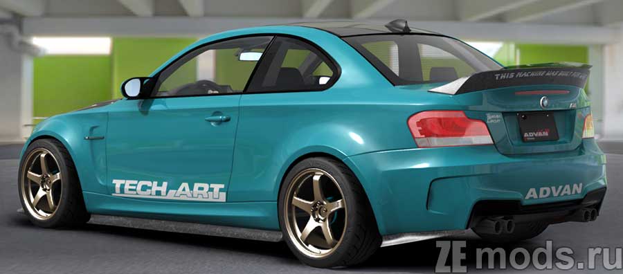 BMW 1-Series M Coupe (E82) Street mod for Assetto Corsa