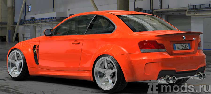 BMW 1M Widebody mod for Assetto Corsa