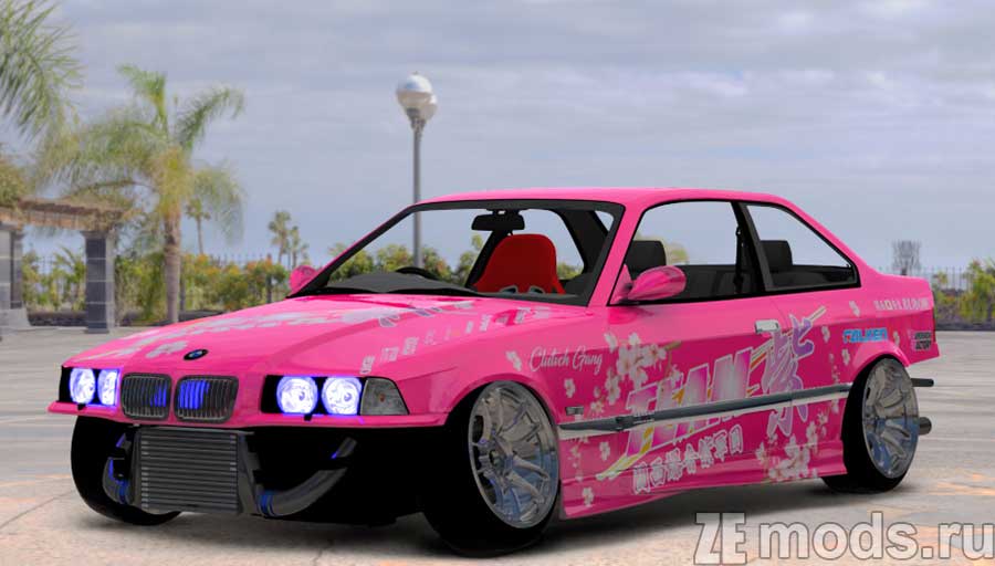 BMW E36 CG SimStreetz for Assetto Corsa