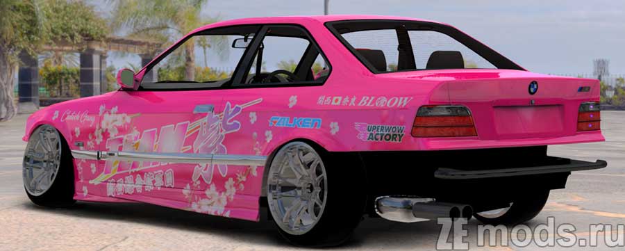 BMW E36 CG SimStreetz mod for Assetto Corsa