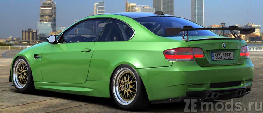 BMW M3 E92 Trackbuild mod for Assetto Corsa