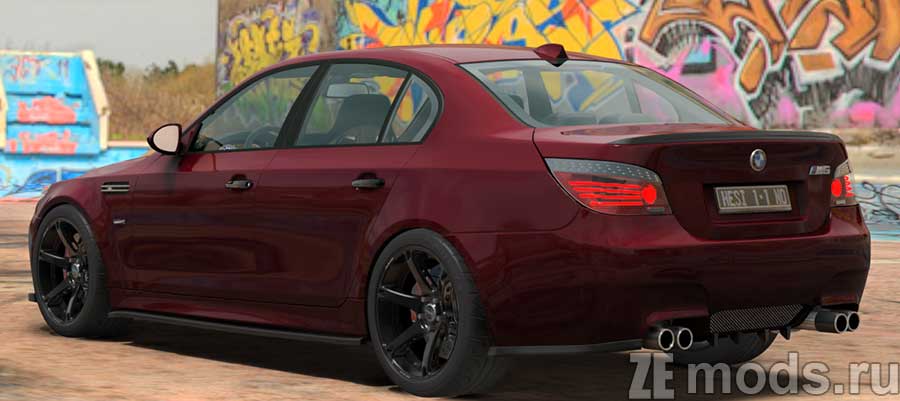 BMW M5 E60 No Hesi Spec mod for Assetto Corsa