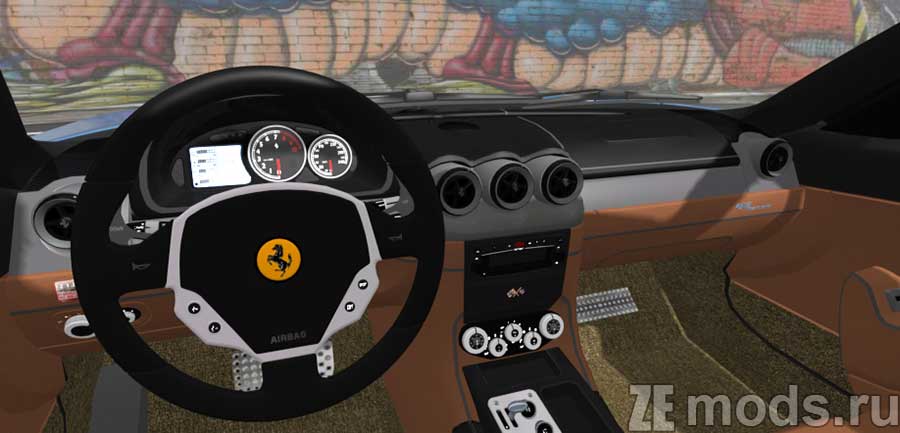 Ferrari 612 Scaglietti mod for Assetto Corsa