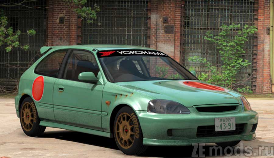 Honda Civic Type R (EK9) Jeezus Spec for Assetto Corsa