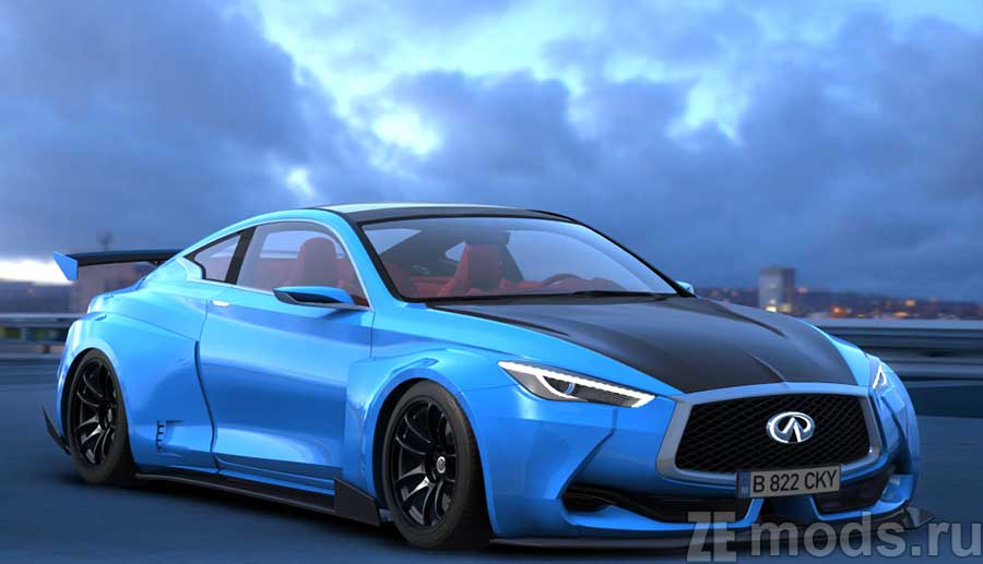 Infiniti Q60 Widebody Tuned for Assetto Corsa