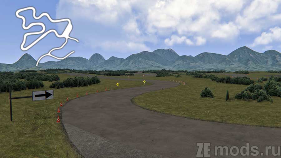 "Jumphill" map for Assetto Corsa