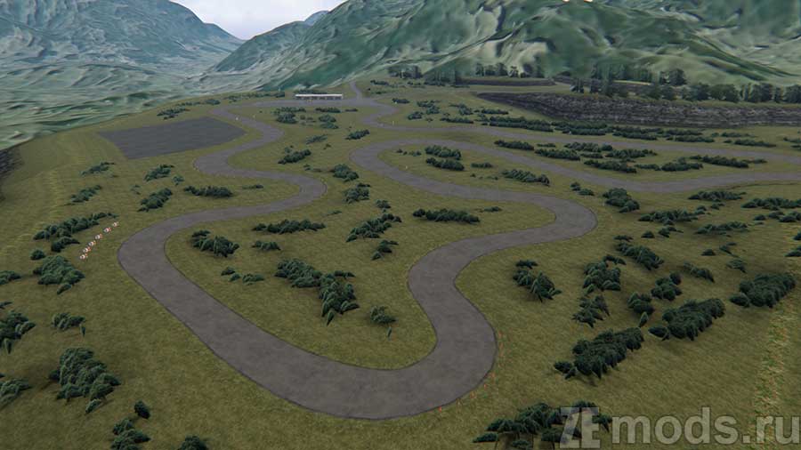 "Jumphill" map mod for Assetto Corsa