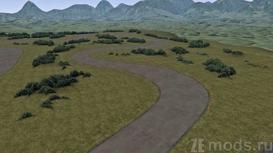 "Jumphill" map mod for Assetto Corsa